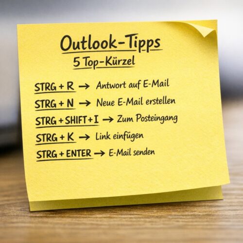 Gute Anwender klicken weniger – und drücken öfter Tasten